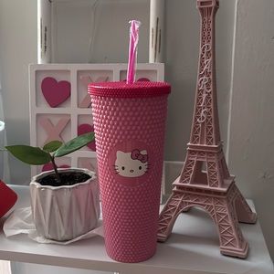 Pink Hello Kitty tumbler